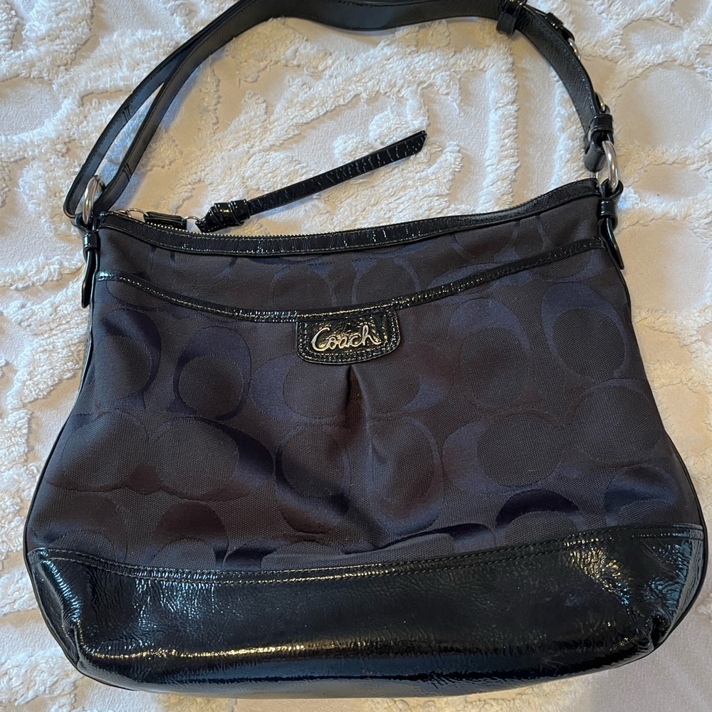 Coach Black Shoulder Bag